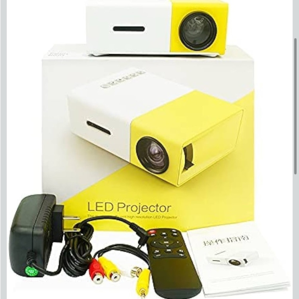 Home Mini Led Portable Smart Pocket Cinema Video Projector YG300 - Picture 2 of 7